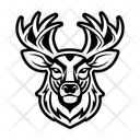 پیش‌نمایش فایل stag-face-16326789 از پک گوزن نر