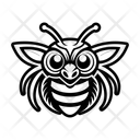 پیش‌نمایش فایل honeybee-symbol-16668971 از پک زنبور