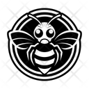 پیش‌نمایش فایل honeybee-symbol-16668972 از پک زنبور