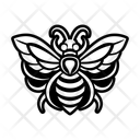 پیش‌نمایش فایل honeybee-symbol-16668973 از پک زنبور