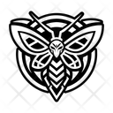 پیش‌نمایش فایل moth-symbol-16833080 از پک شب‌پره