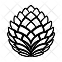 پیش‌نمایش فایل pinecone-symbol-16833242 از پک میوه کاج