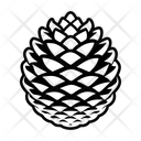 پیش‌نمایش فایل pinecone-symbol-16833243 از پک میوه کاج