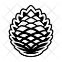 پیش‌نمایش فایل pinecone-symbol-16833244 از پک میوه کاج