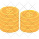 پیش‌نمایش فایل dollar-coins-1 از پک اداره ۱