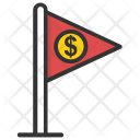 پیش‌نمایش فایل money-symbol-flag از پک بازاریابی دیجیتال و اینترنتی ۱