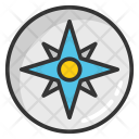 پیش‌نمایش فایل compass-rose-4 از پک نقشه و مسیریابی ۱