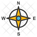 پیش‌نمایش فایل compass-rose-5 از پک نقشه و مسیریابی ۱