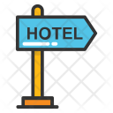 پیش‌نمایش فایل hotel-signage از پک نقشه و مسیریابی ۱