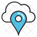 پیش‌نمایش فایل cloud-map-marker از پک نقشه و مسیریابی ۳