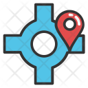 پیش‌نمایش فایل navigation-pointer-with-crosshair از پک نقشه و مسیریابی ۳