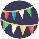 پیش‌نمایش فایل bunting-flags-3 از پک کریسمس