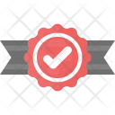پیش‌نمایش فایل quality-check-ribbon-badge از پک مدال‌ها و جوایز
