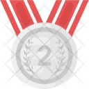 پیش‌نمایش فایل second-place-medal از پک مدال‌ها و جوایز