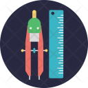 پیش‌نمایش فایل compass-and-ruler از پک هنر و طراحی
