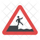 پیش‌نمایش فایل caution-falling-water از پک نمادها ۱