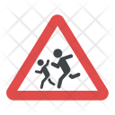 پیش‌نمایش فایل children-road-sign از پک نمادها ۱