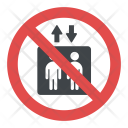 پیش‌نمایش فایل no-elevator-sign از پک نمادها ۱