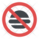 پیش‌نمایش فایل no-fast-food-allowed-sign از پک نمادها ۱
