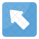 پیش‌نمایش فایل north-west-arrow-2 از پک نمادها ۴