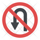 پیش‌نمایش فایل no-u-turn از پک نمادها ۵