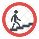 پیش‌نمایش فایل stepped-access-sign از پک نمادها ۵