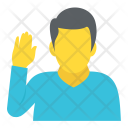 پیش‌نمایش فایل man-raising-hand از پک آدم‌ها ۲