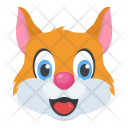 پیش‌نمایش فایل cartoon-cat-face از پک Animal 1 