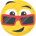 پیش‌نمایش فایل cool-smiley از پک شکلک خندان ۱