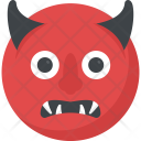 پیش‌نمایش فایل evil-grin-1 از پک شکلک خندان ۱