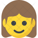 پیش‌نمایش فایل girl-smiling از پک شکلک خندان ۱