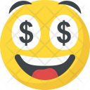 پیش‌نمایش فایل dollar-eyes-emoji-1 از پک خندانک‌ها ۲