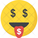 پیش‌نمایش فایل money-mouth-face-emoji از پک شکلک خندان ۳