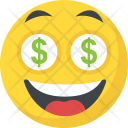 پیش‌نمایش فایل dollar-eyes-emoji-3 از پک شکلک خندان ۴