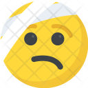پیش‌نمایش فایل face-with-head-bandage-emoji از پک شکلک خندان ۴