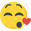 پیش‌نمایش فایل kissing-emoji-5 از پک شکلک خندان ۴