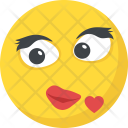 پیش‌نمایش فایل kissing-emoji-6 از پک شکلک خندان ۶