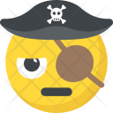 پیش‌نمایش فایل pirate-emoji-3 از پک شکلک خندان ۶