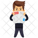 پیش‌نمایش فایل businessman-reading-newspaper از پک شخصیت‌های کسب و کار