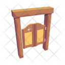 پیش‌نمایش فایل saloon-door-7382716 از پک کابوی