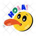 پیش‌نمایش فایل hola-emoji-7436850 از پک رسانه‌های اجتماعی