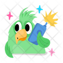 پیش‌نمایش فایل parrot-7397791 از پک استیکرهای بامزه