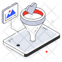 پیش‌نمایش فایل content-funnel-7531746 از پک بازاریابی ایزومتریک (سه بعدی)