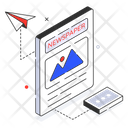 پیش‌نمایش فایل media-platform-7531738 از پک بازاریابی ایزومتریک (سه بعدی)