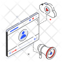 پیش‌نمایش فایل media-platform-7531762 از پک بازاریابی ایزومتریک (سه بعدی)