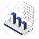 پیش‌نمایش فایل mobile-analytics-7531728 از پک بازاریابی ایزومتریک (سه بعدی)