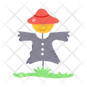 پیش‌نمایش فایل trendy-drawing-style-icon-of-scarecrow-7478187 از پک مزرعه