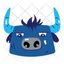 پیش‌نمایش فایل bull-face-designed-in-colourful-style-7456104 از پک استیکرهای حیوانات
