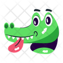 پیش‌نمایش فایل crocodile-face-7456146 از پک استیکرهای حیوانات