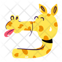 پیش‌نمایش فایل giraffe-7456115 از پک استیکرهای حیوانات